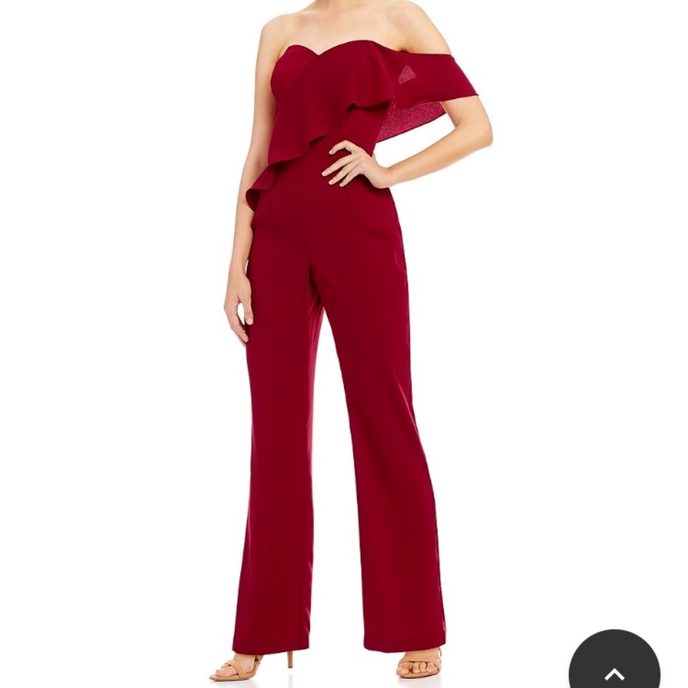 Gianni Bini Red Jumpsuit